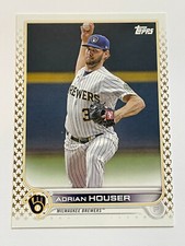 2022 Topps Baseball Gold Stars #486 - Adrian Houser - Milwaukee Brewers