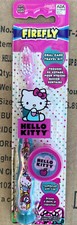 FIREFLY HELLO KITTY SOFT TOOTHBRUSH WITH HELLO KITTY CAP AGES 3 UP