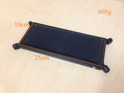 Guitarra Haze GS017 altura ajustable, estructura metálica reposapiés/escalón, negro - Imagen 2 de 12