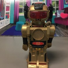 MAGIC MIKE II, MODEL-B, 80'S VINTAGE ANIMATED ROBOT,  5-211-5
