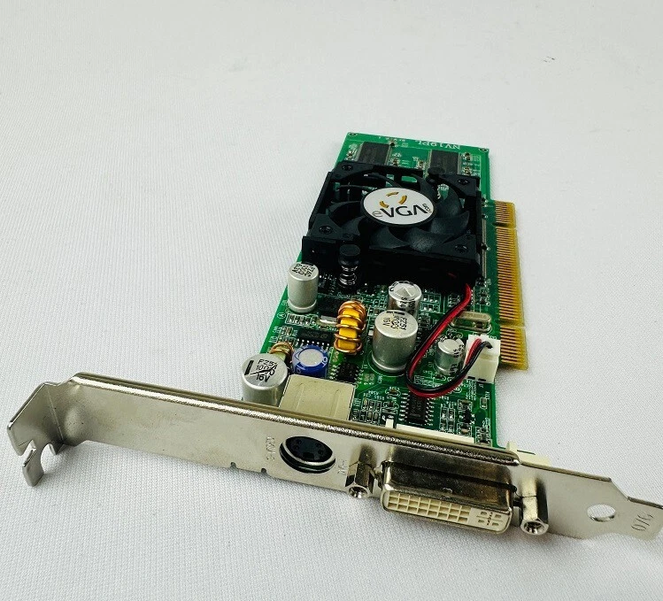 EVGA 128-P1-N309-BX GEFORCE FX5200 128MB 64-Bit DDR PCI Low Profile Video Card - Image 3 of 4