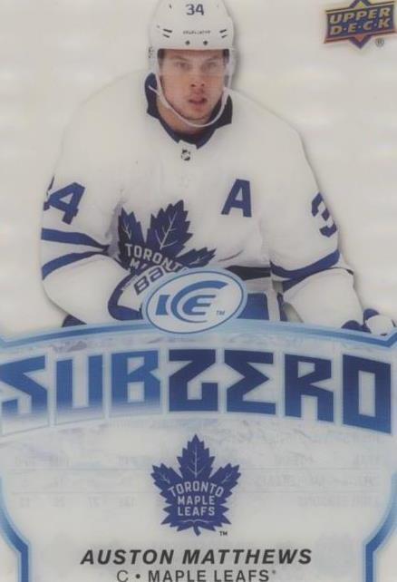 2018-19 Upper Deck Ice - Auston Matthews #SZ-8 - 1 of 1