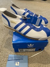 adidas rom white blue