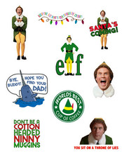 Elf Christmas Movie Sticker Pack