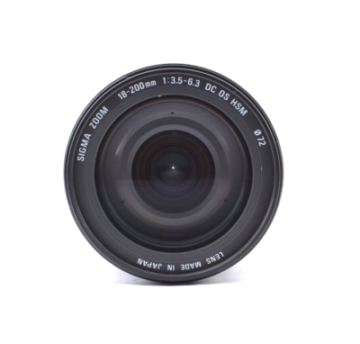 Near Mint】SIGMA 18-200mm f/3.5-6.3 DC OS HSM for NIKON F From