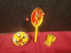 Vintage Tin Crank, Double Ball Noisemaker U.S. Metal Toy Mfg Co — photo 1