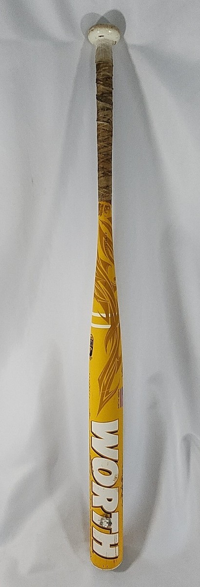 Batte De Softball Worth 454 Legit 27 Oz - Slowpitch, 34 Pouces, équilibrée, Occasion