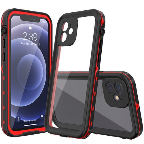Funda impermeable para Apple iPhone 12 / Pro Max / Pro protector de pantalla a prueba de golpes - Imagen 16 de 18