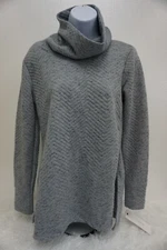 NWT RBX Live Life Active Gray Small S Turtleneck Womens LS Shirt CRI323 MSRP $58