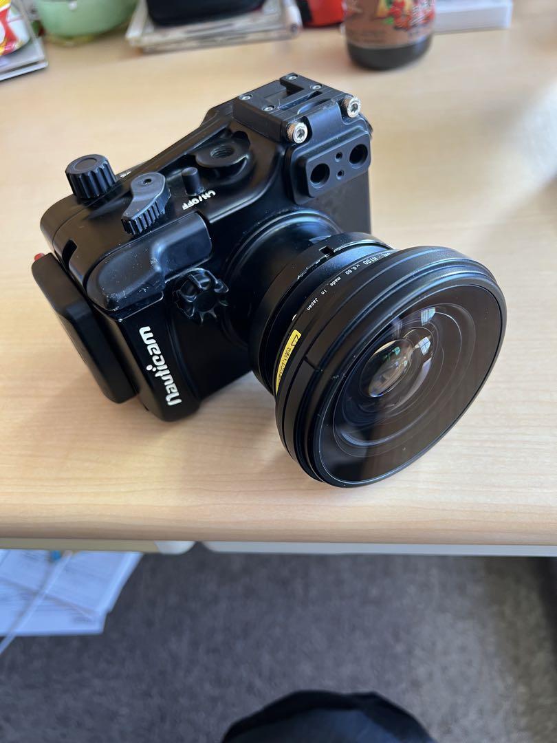 Nauticam NA-RX100ii INON UHL-H100レンズ付き NAUTICAM NA-RX100II Inon UHL-H100 Camera Accessories with