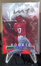 2023 Panini Chronicles Origins- Hao-Yu Lee #8/99