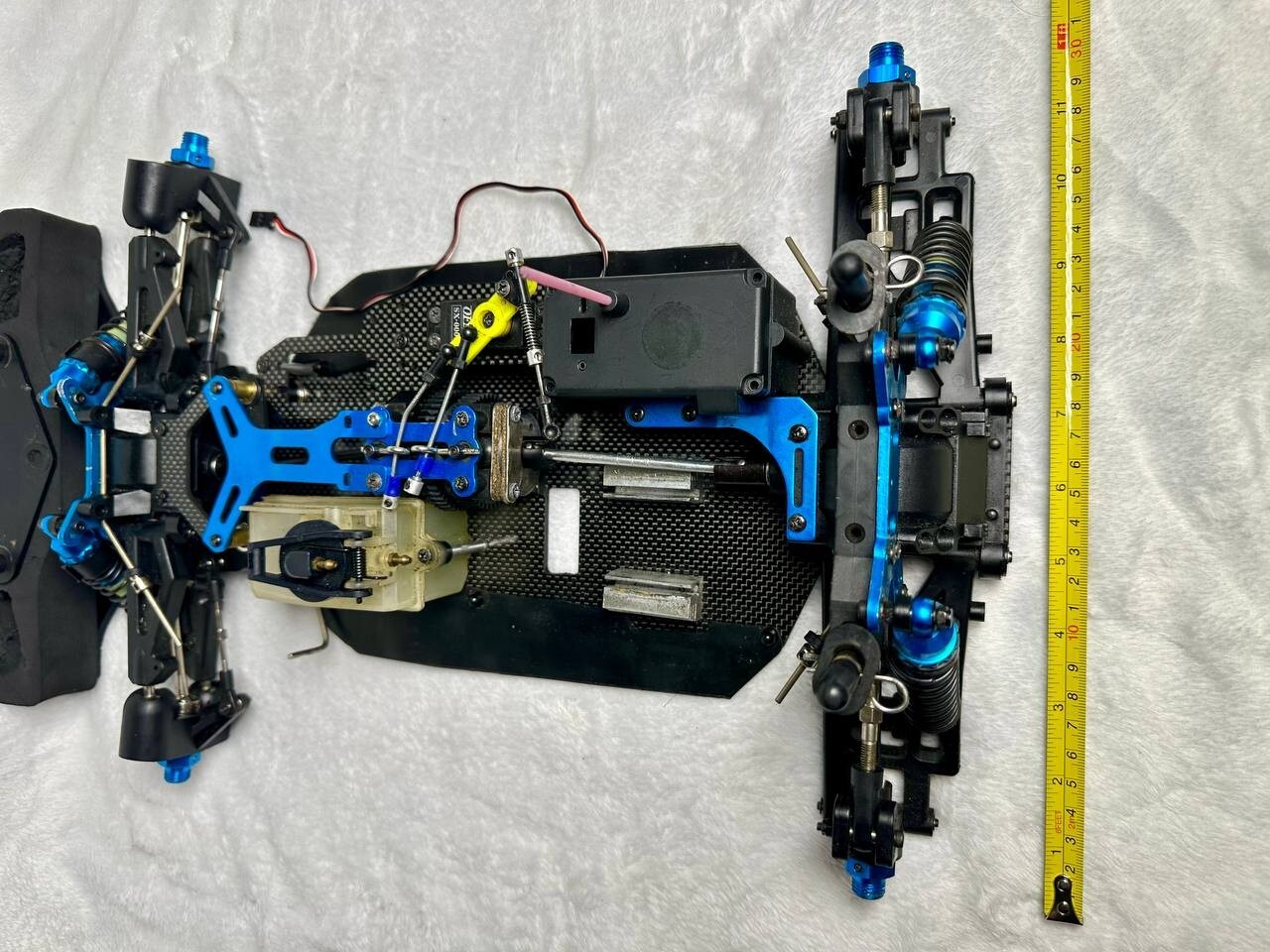 Racing Nitro RC car Body with Parts see photo eBay