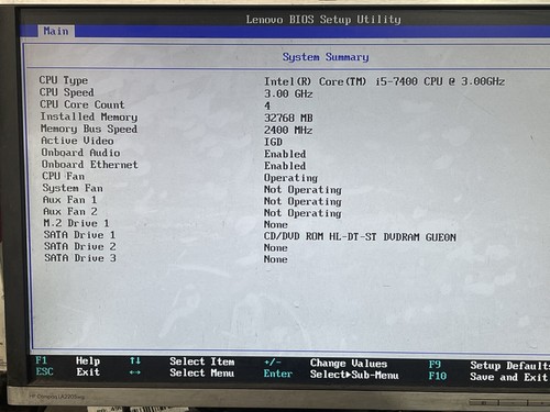 Lenovo Thinkcentre M710s Intel core i5-7400 @3.00GHz 32GB Ram Computer No hdd - Bild 3 von 3