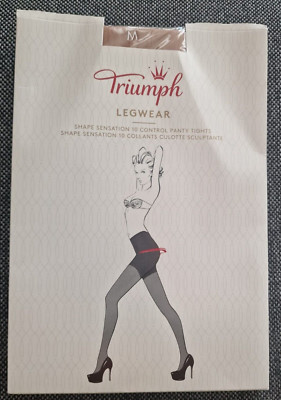 Triumph Legwear Shape Sensation 10 Control Panty Tights GOBI SIZE M (R25)