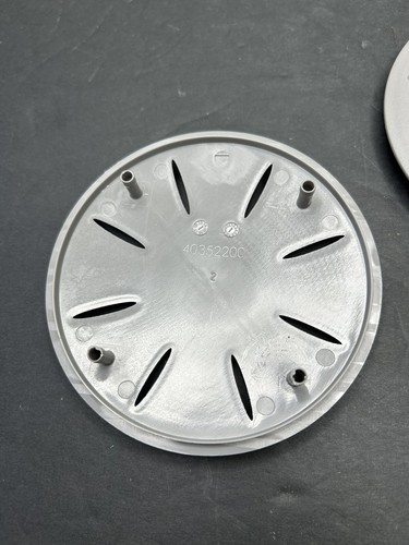 Weber WHEEL COVERS- Two Gray Inserts Only - 4 3/4 inches across - Picture 3 of 4