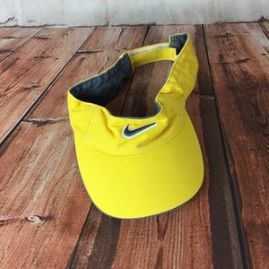 yellow nike visor
