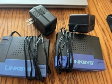 2 LINKSYS 5 Port 10/100 Workgroup Switch EZXS55W ver. 3 & 4