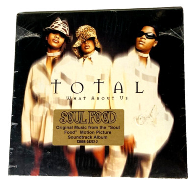 TOTAL ''What About Us'' SEALED CD Single w/ Instrumental TIMBALAND / MISSY  1997