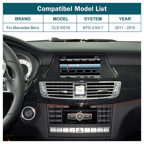 Up Wireless CarPlay Retrofit Kit Android Auto For Benz CLA GLA GLK CLS ML NTG4.5 - Picture 27 of 41
