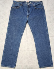 Levis 501 XX W40L32 Jeans Men Blue Denim Button Fly Straight Leg Pant 0807 VTG