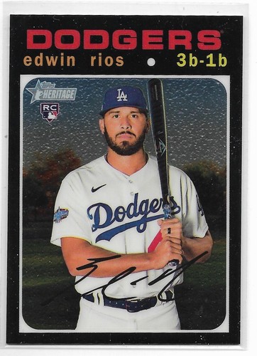 Topps Heritage 2020 cromo pick-A-Card Nomar Mazara Ryan Braun Chavis Segura + - Imagen 18 de 22