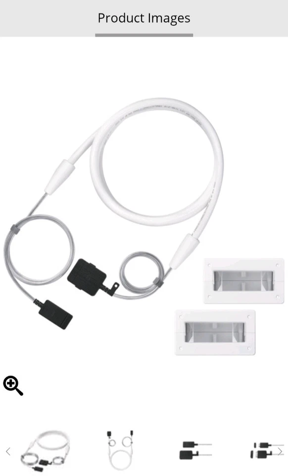 SAMSUNG In Wall Cable Kit VG-SOCN05U/ZA 16.4ft BN39-02395A For 2018 model TV - Image 2 of 4