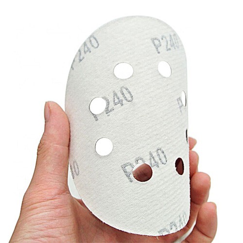 Sanding Discs Pad 125mm Hook & Loop 8 Hole Orbital Sandpaper 60-240 Sanding Grit - Picture 7 of 12