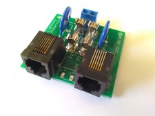 Protezione fulmini, sovratensioni per telefono e fax - RJ11, varistori, fusibili