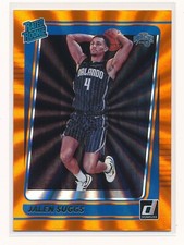 JALEN SUGGS 2021-22 DONRUSS HOLO ORANGE LASER #229 RC RATED ROOKIE ORLANDO MAGIC