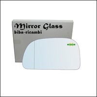 Glas RüCkspiegel Verchromt AsphäRisch Seite Sx-Guidatore FüR Mitsubishi Col