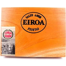 Eiroa 54 x 6 Empty Wooden Cigar Box 9.25" x 7" 2.25"