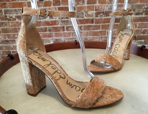 sam edelman heels gold