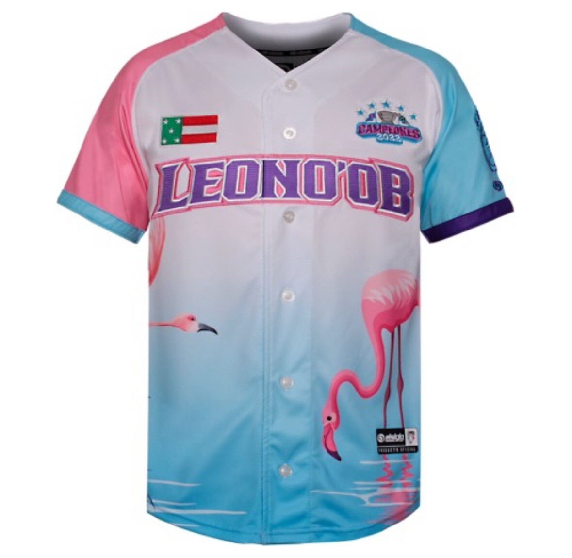 Jersey Mexico Baseball Leones De Yucatán Flamingos 2023 Champions