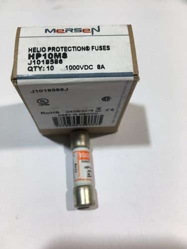 Ferraz Shawmut Mersen HP10M8 8A 1000VDC Helio gPV Sicherung JPSF664 Pack mit 1/5/10 - Bild 2 von 4