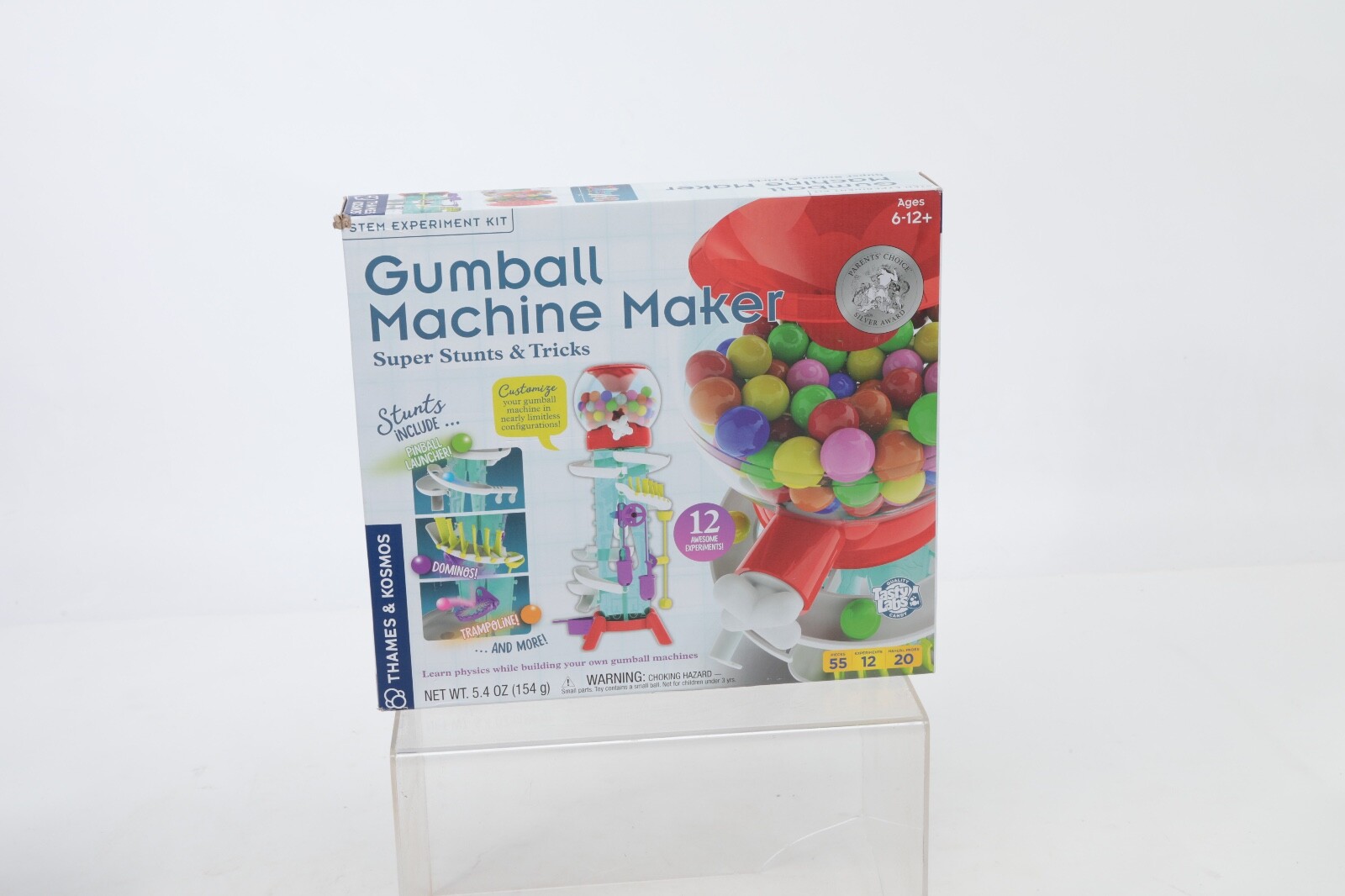 Gumball Machine Maker Super Stunts and Tricks Science Stem Toy,