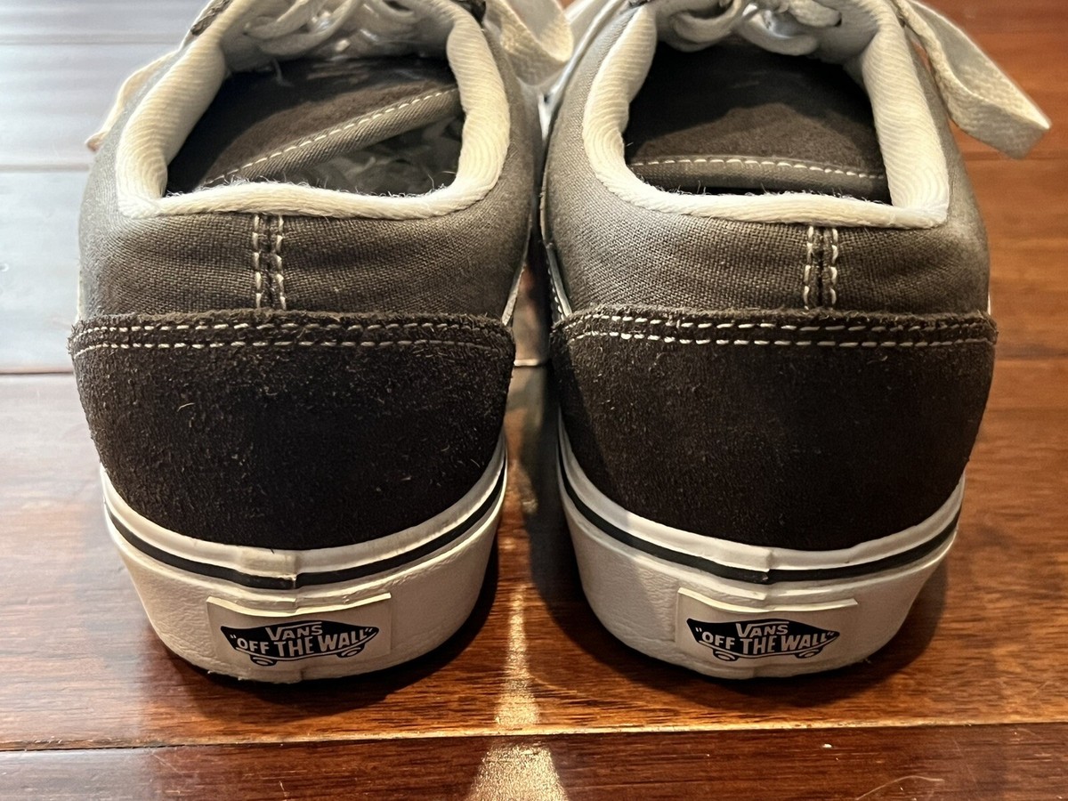 Vintage Vans Old School 500383 Unisex Gray White Casual