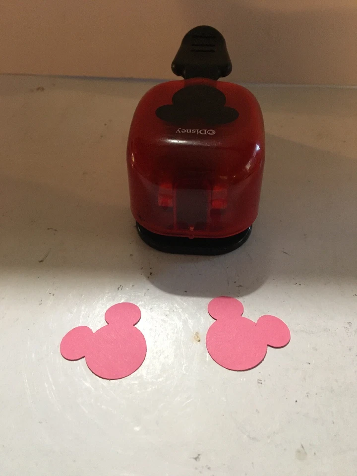 Punzón de papel MICKEY MOUSE DISNEY excelente estado - usado Foto 2 de 2