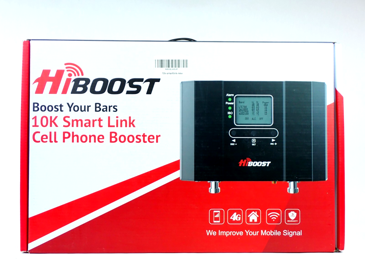 Hiboost Cell Phone Signal Boosters For Home HiBoost F15G5SBTW 10k