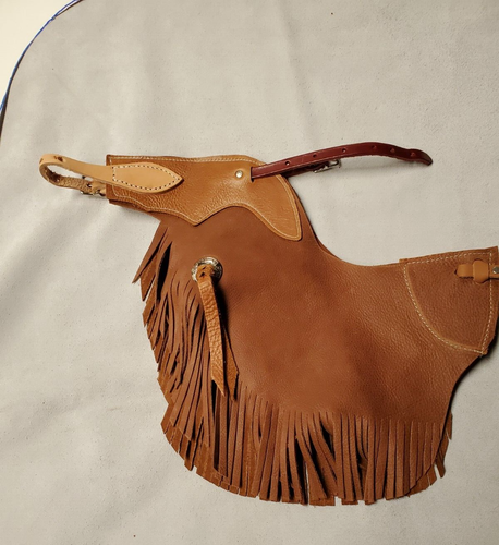 Pee wee Leather Chinks/Made in U.S.A./Horse tack/Cowboy chaps/Ranch | eBay