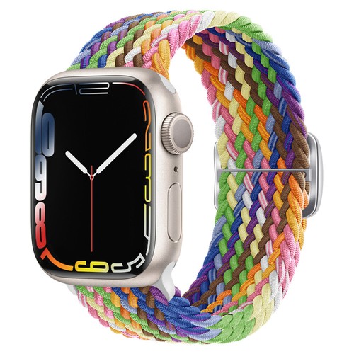 Braided Nylon Sport Band for Apple Watch 11 10 9 8 7 6 5 SE 40/44/41/45/42/46mm - Picture 66 of 68