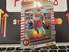 2024 Panini Absolute Chris Jones Hobby Box Holo Gold Insert Kansas City Chiefs