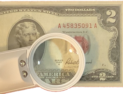 NEW LISTING-$2 Dollar Bill Series 1953 C Red Seal Federal State Note Very Nice - Picture 4 of 11