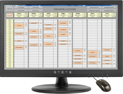 Digitaler Terminplaner Software Terminkalender Nagelstudio Friseure Tatoostudio