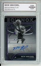 2022-23 Panini Flux #NO.EA-NVE Nick Van Exel Equinox Auto