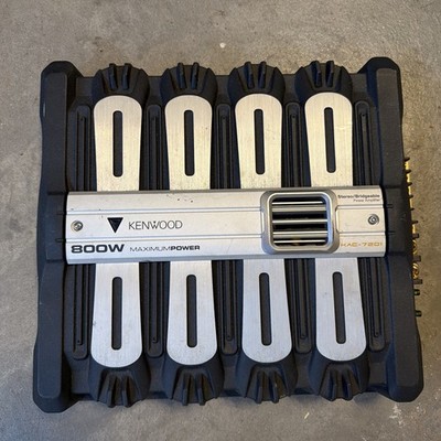 Kenwood KAC-7201 800W Maximum Power 2 Channel Bridgeable Amplifier *OLD SCHOOL*