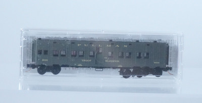 NOS Micro-Trains US OFFICE OF DEFENSE 9010 N Scale Troop Sleeper Car - 116010.1