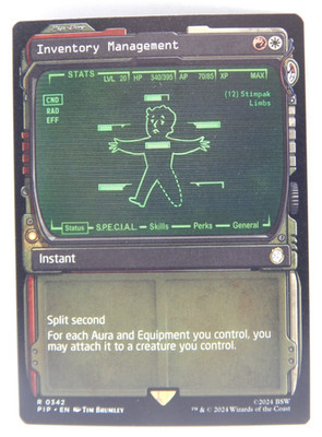 2024 Magic The Gathering Fallout - Showcase #342 - INVENTORY MANAGEMENT
