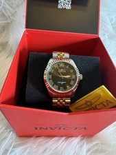 NEW Invicta Specialty Windsor Women's Watch Black Gold Silver Two Tone - 199