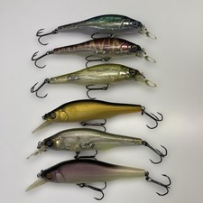 Megabass X-80 Trick Darter Rocket Darter 6 Sets Unused Fishing Lures