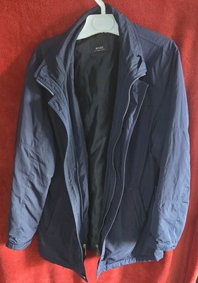 Digel Jacke Herren Kurzmantel Gr. EU 52, Dunkelblau, Guter Zustand